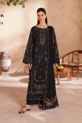 IZNIK-3PC LAWN EMBROIDERED SHIRT WITH CHIFFON EMBROIDERED DUPATTA AND TROUSER-W.J-4849