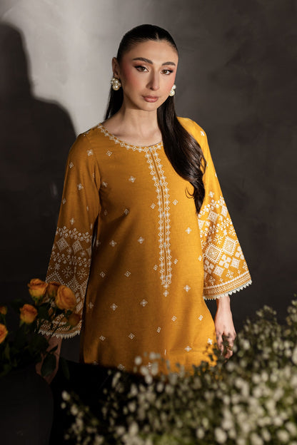 BATIK - 2PC LAWN EMBROIDERED SHIRT AND WITH LAWN EMBROIDERED TROUSER-W.J-1487