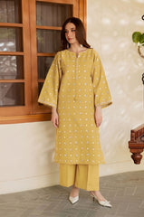 BATIK-2PC LAWN EMBROIDERED SHIRT WITH LAWN TROUSER-W.J-199