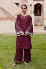 BATIK-2PC LAWN EMBROIDERED SHIRT WITH LAWN TROUSER-W.J-116