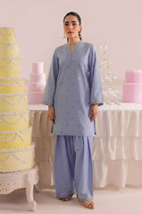 BATIK-2PC LAWN EMBROIDERED SHIRT WITH LAWN TROUSER-W.J-202