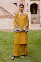BATIK-2PC LAWN EMBROIDERED SHIRT WITH LAWN TROUSER-W.J-114