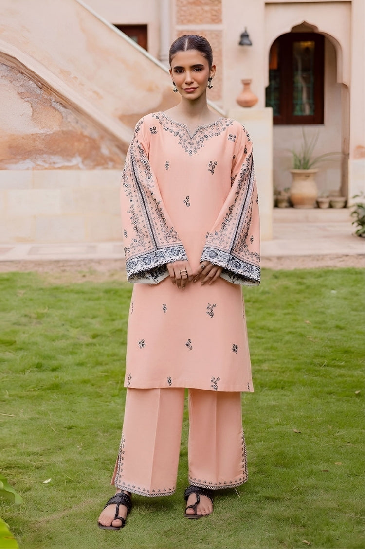 BATIK-2PC LAWN EMBROIDERED SHIRT WITH LAWN TROUSER-W.J-147