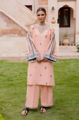 BATIK-2PC LAWN EMBROIDERED SHIRT WITH LAWN TROUSER-W.J-147