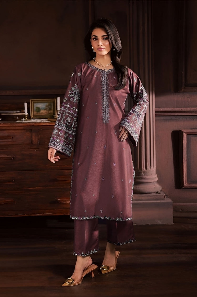 BATIK-2PC LAWN EMBROIDERED SHIRT WITH LAWN TROUSER-W.J-159