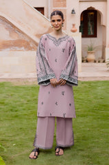 BATIK-2PC LAWN EMBROIDERED SHIRT WITH LAWN TROUSER-W.J-148