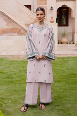 BATIK-2PC LAWN EMBROIDERED SHIRT WITH LAWN TROUSER-W.J-111