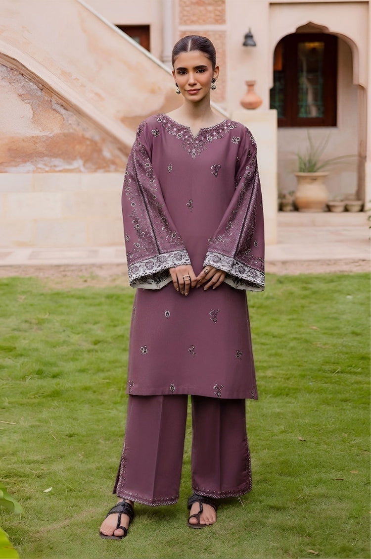 BATIK-2PC LAWN EMBROIDERED SHIRT WITH LAWN TROUSER-W.J-110