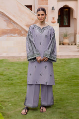 BATIK-2PC LAWN EMBROIDERED SHIRT WITH LAWN TROUSER-W.J-109