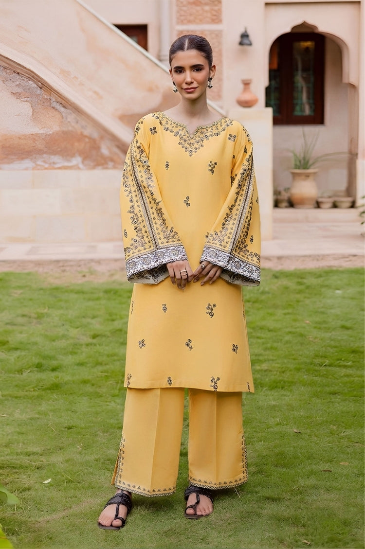 BATIK-2PC LAWN EMBROIDERED SHIRT WITH LAWN TROUSER-W.J-279