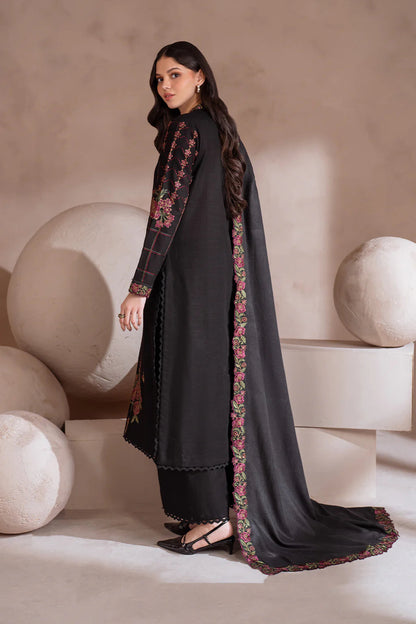 IZNIK-3PC LAWN EMBROIDERED SHIRT WITH CHIFFON EMBROIDERED DUPATTA & TROUSER -W.J-1534