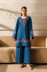 BATIK-2PC LAWN EMBROIDERED SHIRT WITH LAWN TROUSER-W.J-214