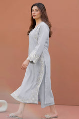 LAJWANTI-2PC LAWN EMBROIDERED SHIRT WITH TROUSER-1147