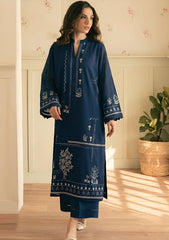 BATIK-2PC LAWN EMBROIDERED SHIRT WITH LAWN TROUSER-W.J-240