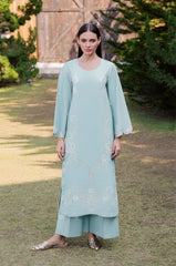 BATIK-2PC LAWN EMBROIDERED SHIRT WITH LAWN TROUSER-W.J-97