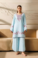 BATIK-2PC LAWN EMBROIDERED SHIRT WITH LAWN TROUSER-W.J-222