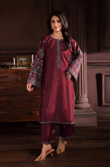 BATIK-2PC LAWN EMBROIDERED SHIRT WITH LAWN TROUSER-W.J-161