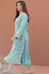 LAJWANTI-2PC LAWN EMBROIDERED SHIRT WITH TROUSER-1151