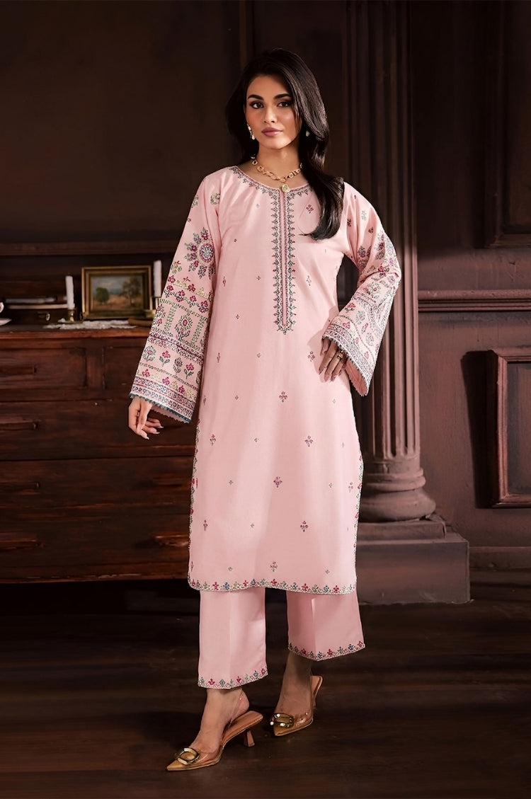 BATIK-2PC LAWN EMBROIDERED SHIRT WITH LAWN TROUSER-W.J-162
