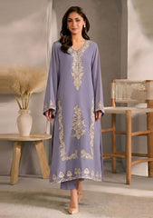 MIRANA-2PC  LAWN EMBROIDERED SHIRT WITH EMBROIDERED TROUSER-W.J-48