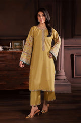 BATIK-2PC LAWN EMBROIDERED SHIRT WITH LAWN TROUSER-W.J-163