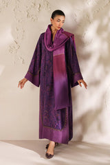BAROQUE-3PC KHADDAR PRINTED SHIRT WITH KHADDAR PRINTED DUPATTA AND PRINTED TROUSER-W.J-2660