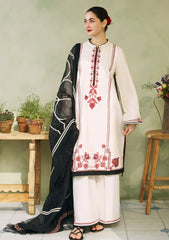 ZAHRA SHAHJAHAN- 3PC LAWN EMBROIDERED SHIRT WITH DIAMOND PRINTED DUPATTA-W.J-2738