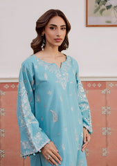 BATIK-2PC LAWN EMBROIDERED SHIRT WITH LAWN TROUSER-W.J-120
