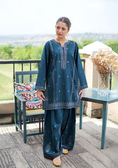 URGE-2PC LAWN EMBROIDERED SHIRT WITH LAWN TROUSER-W.J-230