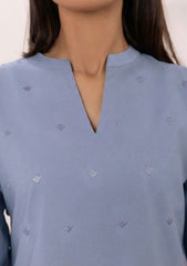 SAPPHIRE-2PC  LAWN EMBROIDERED SHIRT WITH EMBROIDERED TROUSER-W.J-53