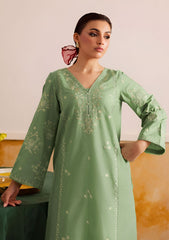 BATIK-2PC LAWN EMBROIDERED SHIRT WITH EMBROIDRED LAWN TROUSER-W.J-289