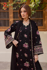 BATIK-3PC LAWN EMBROIDERED SHIRT WITH CHIFFON EMBROIDERED DUPATTA AND EMB TROUSER-W.J-4766