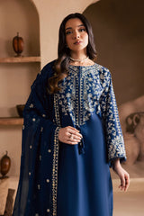 BATIK-3PC LAWN EMBROIDERED SHIRT WITH CHIFFOON EMBROIDERED DUPATTA AND EMB TROUSER-W.J-4621