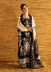 BATIK-3PC DHANAK EMBROIDERED SHIRT WITH DHANAK EMBROIDERED SHAWL AND TROUSER-W.J-5279