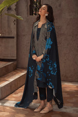 CHARIZMA-3PC KHADDAR PRINTED SHIRT WITH KHADDAR PRINTED DUPATTA AND PRINT TROUSER-W.J-2656