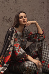 CHARIZMA-3PC KHADDAR PRINTED SHIRT WITH KHADDAR PRINTED DUPATTA AND PRINT TROUSER-W.J-2653