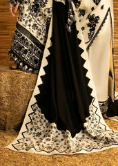 BATIK-3PC DHANAK EMBROIDERED SHIRT WITH DHANAK EMBROIDERED SHAWL AND TROUSER-W.J-5278