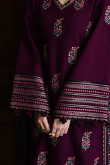BATIK-3PC LAWN EMBROIDERED SHIRT WITH LAWN EMBROIDERED DUPATTA AND TROUSER-W.J-4797