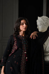 BATIK-3PC DHANAK EMBROIDERED SHIRT WITH DHANAK EMBROIDERED SHAWL AND TROUSER-W.J-4340