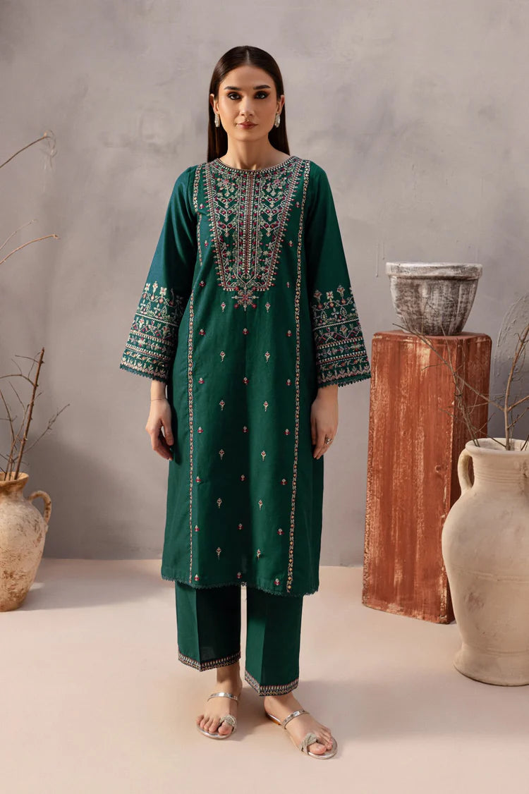 BATIK-2PC LAWN EMBROIDERED SHIRT WITH EMB TROUSER-W.J-13