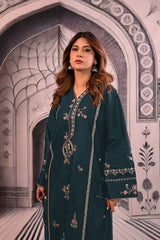 URGE-2PC LAWN EMBROIDERED SHIRT WITH EMB TROUSER-W.J-08