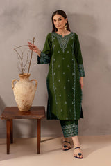 BATIK-2PC SEQUIN LAWN EMBROIDERED SHIRT WITH SEQUIN LAWN EMBROIDERED TROUSER-W.J-07
