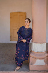 URGE-2PC LAWN EMBROIDERED SHIRT WITH TROUSER-W.J-283