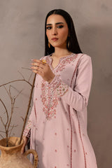 BATIK-2PC LAWN EMBROIDERED SHIRT WITH EMB TROUSER-W.J-12