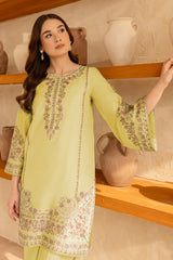 BATIK-2PC LAWN EMBROIDERED SHIRT WITH EMB TROUSER-W.J-15