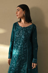 ZAIB-3PC LAWN EMBROIDERED SHIRT WITH CHIFFON EMB DUPATTA AND TROUSER-W.J-4512