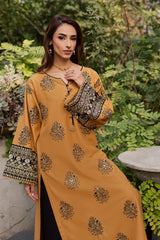 BATIK-2PC LAWN SEQUIN EMBROIDERED SHIRT WITH SEQUIN EMBROIDERED TROUSER-W.J-239