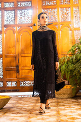 AZURE-3PC LAWN EMBROIDERED SHIRT WITH CHIFFOON EMBROIDERED DUPATTA AND EMB TROUSER-W.J-4559