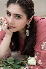 URGE-2PC DHANAK EMBROIDERED SHIRT AND EMBROIDRED TROUSER-W.J-15033