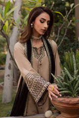 BATIK-3PC LAWN EMBROIDERED SHIRT WITH CHIFFON EMBROIDERED DUPATTA AND EMB TROUSER-W.J-4765